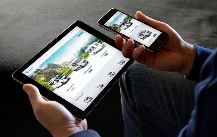 Knaus konfiguraattori - Suunnittele oma Knaus-matkailuajoneuvo