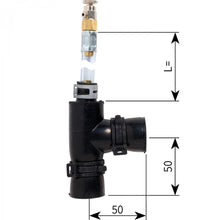 Lataa kuva Galleria-katseluun, Alde kumikulma 22 mm, ilmausruuvilla, kiristimet, T-muotoinen
