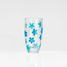 Lataa kuva Galleria-katseluun, Flamefield korkea juomalasi Daisy Aqua, 2 kpl
