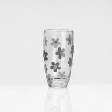 Lataa kuva Galleria-katseluun, Flamefield korkea juomalasi Daisy harmaa, 2 kpl
