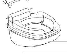 Lataa kuva Galleria-katseluun, Thetford WC-istuimen Kulho C200
