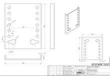 Lataa kuva Galleria-katseluun, Sivulevysarja raamin kiinnitykseen 1629995