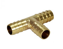 Lataa kuva Galleria-katseluun, Alde T-kappale messinki 16x16x16 mm