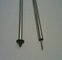 Lataa kuva Galleria-katseluun, DWT pystytanko 22x1 mm, teräs, 165-250 cm Tassu/piikki