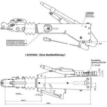 Lataa kuva Galleria-katseluun, Vetopää 2,8 VB Sopii Dinolift 230 t ja 260xt