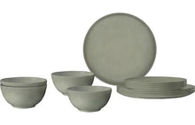 Lataa kuva Galleria-katseluun, Brunner melamiiniastiasto Pla Tierra Forest, liukueste, 12 osaa