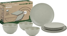 Lataa kuva Galleria-katseluun, Brunner melamiiniastiasto Pla Tierra Forest, liukueste, 12 osaa