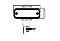 Lataa kuva Galleria-katseluun, Aspöck rekisterikilvenvalo 12v led Rekisterikilvenvalo led upotettava