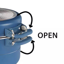 Lataa kuva Galleria-katseluun, Brunner kattilasarja Carezza Magnetogrip 7+1, 22 cm