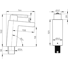 Lataa kuva Galleria-katseluun, Reich vipusekoitushana Cascada kovaputkiliitos