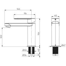 Lataa kuva Galleria-katseluun, Reich vipusekoitushana Linnea K kromi, matala
