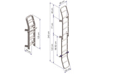 Lataa kuva Galleria-katseluun, Thule Tikkaat, 10 askelmaa, taittuva