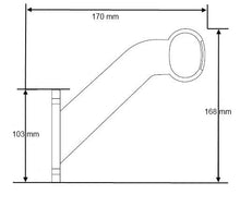 Lataa kuva Galleria-katseluun, Aspöck superpoint 2 vasen 12v dc johto Superpoint 2 vasen pun/valk
