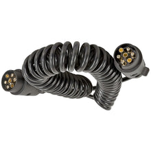 Lataa kuva Galleria-katseluun, Jatkojohto spiraali 7-nap 1,75m