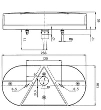 Lataa kuva Galleria-katseluun, Jokon 610 takavalo oikea 6 nap pistoke