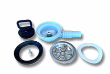 Lataa kuva Galleria-katseluun, Viemäriliitos, 90-ast. 25mm, korkki