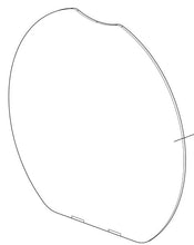 Lataa kuva Galleria-katseluun, Altaan lasikansi pyöreä musta SBL30XX