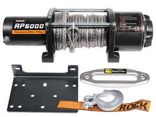 Lataa kuva Galleria-katseluun, Sähkövinssi 2268kg 12v köysi 15m