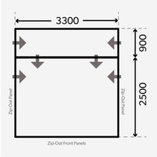 Lataa kuva Galleria-katseluun, Dometic teltta Rally AIR All-Season 330 DA