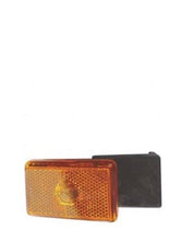 Lataa kuva Galleria-katseluun, Sivuäärivalo keltainen kumijalalla vasen