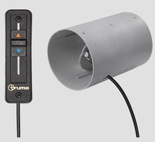 Lataa kuva Galleria-katseluun, Suljettava suoraliitossuutin harmaa SP2