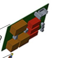 Lataa kuva Galleria-katseluun, Piirilevy 230V Combi , Combi D