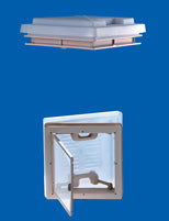 Lataa kuva Galleria-katseluun, Kattoluukku 28x28, hyttysverkko