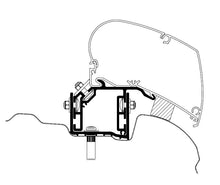 Lataa kuva Galleria-katseluun, Kiinnityssarja VW Crafter 2017 LHD