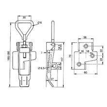 Lataa kuva Galleria-katseluun, Lavalukko peräkäryyn