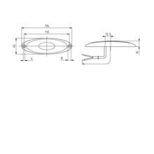 Lataa kuva Galleria-katseluun, Jokon sivuvalo, johto 200mm, LED, kelt.