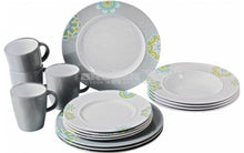 Lataa kuva Galleria-katseluun, Brunner melamiiniastiasto Sandhya, liukueste, 16 osaa