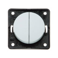 Lataa kuva Galleria-katseluun, Katkaisin upotettava 2-osainen, harmaa