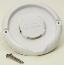 Lataa kuva Galleria-katseluun, Seinäläpiviennin ulko-osa valkoinen