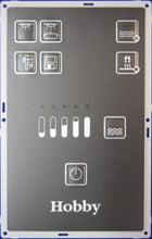 Lataa kuva Galleria-katseluun, Valaistuksen ohjaustaulu+ tarra EL495