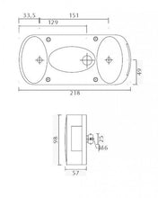 Lataa kuva Galleria-katseluun, Aspöck midipoint 2 oikea peruutusvalolla Aspöck midipoint 2 yhdistelmätakavalo