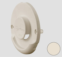 Lataa kuva Galleria-katseluun, Seinäläpiviennin ulko-osa kermavalkoinen