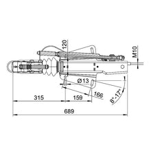 Lataa kuva Galleria-katseluun, Työntöjarru AL-KO 251S
