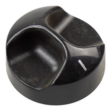 Lataa kuva Galleria-katseluun, Termostaatin säädinnuppi musta/harmaa