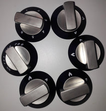 Lataa kuva Galleria-katseluun, Säädinnuppisarja 6kpl, satiini