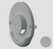 Lataa kuva Galleria-katseluun, Seinäläpiviennin ulko-osa vaaleanharmaa