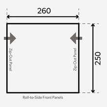 Lataa kuva Galleria-katseluun, Kampa etuteltta Motor Rally Air Pro 260 XL Weathershield™ Pro