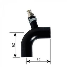 Lataa kuva Galleria-katseluun, Alde kumikulma 22 mm, ilmausruuvilla, kiristimet