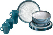 Lataa kuva Galleria-katseluun, Brunner melamiiniastiasto Tuscany, liukueste, 16 osaa