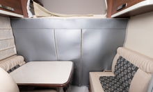 Lataa kuva Galleria-katseluun, Ideatermica Väliverho yleismalli 145X 200 Harmaa Väliverho yleismalli avattava