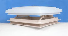 Lataa kuva Galleria-katseluun, Kattoluukku 40x40, beige, hyttys+pimenny 24-56 mm paksuun kattoon