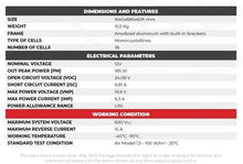 Lataa kuva Galleria-katseluun, NDS aurinkopaneelisarja Blacksolar 185Wp + Sun Control 360B MPPT Bluetooth, NBus