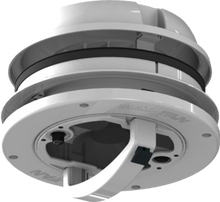 Lataa kuva Galleria-katseluun, Poistoilmaventtiili 12V MaxxDome valkoinen LED