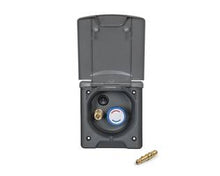 Lataa kuva Galleria-katseluun, Suihkun ulosotto kytkimellä, ilman letkuliitintä, pikaliitintä ja kantta, musta