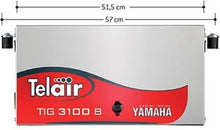 Lataa kuva Galleria-katseluun, Telair TIG 3100B generaattori, bensiini Yamaha 2,7 KW- 230V 10 A /13,3Vdc
