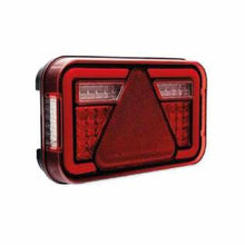 Lataa kuva Galleria-katseluun, Aspöck Led Multiled IV 8-napainen rekisterikilven valolla oikea peruutusvalolla